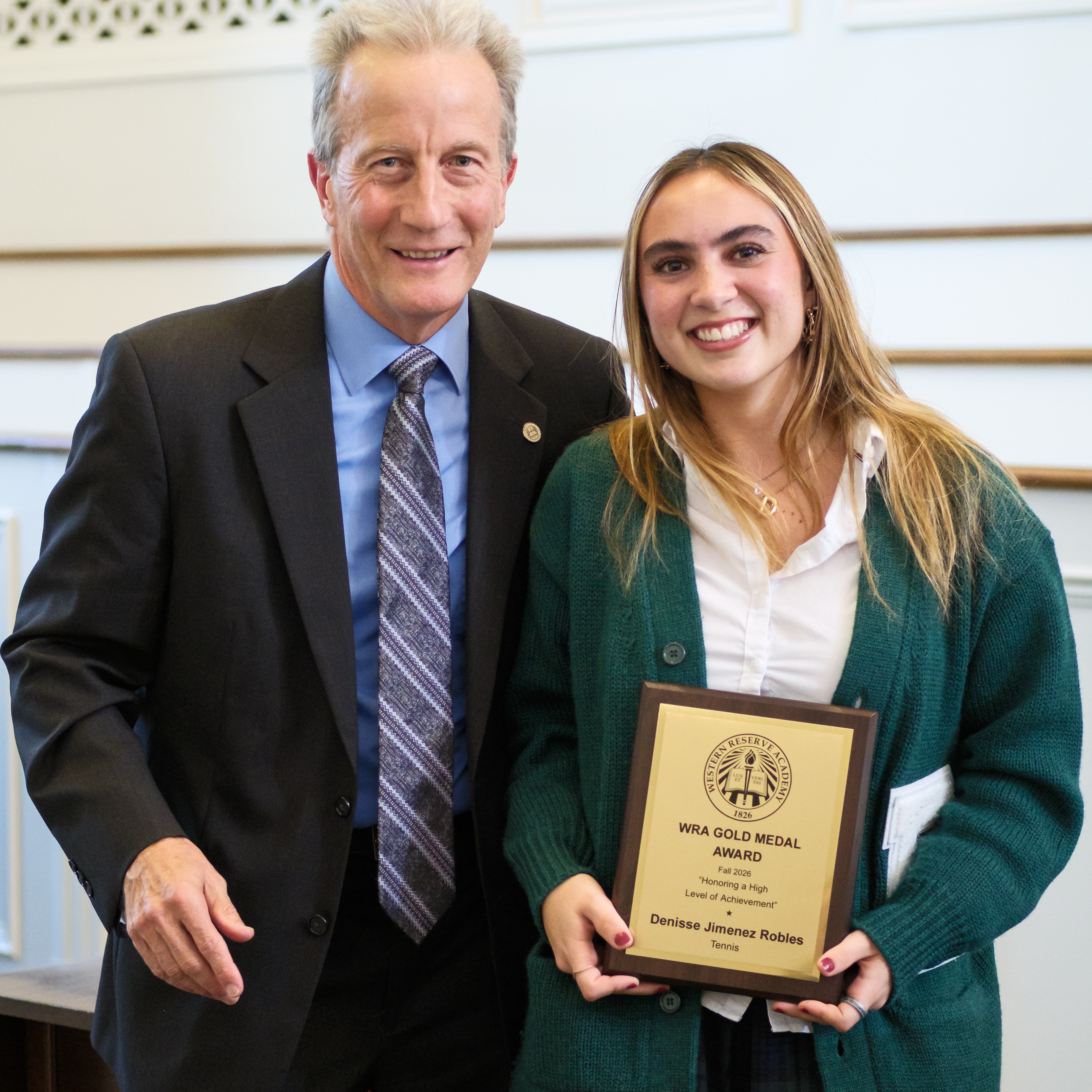 Pioneer athletes celebrated during WRA’s Fall 2025 Athletic Awards Ceremony